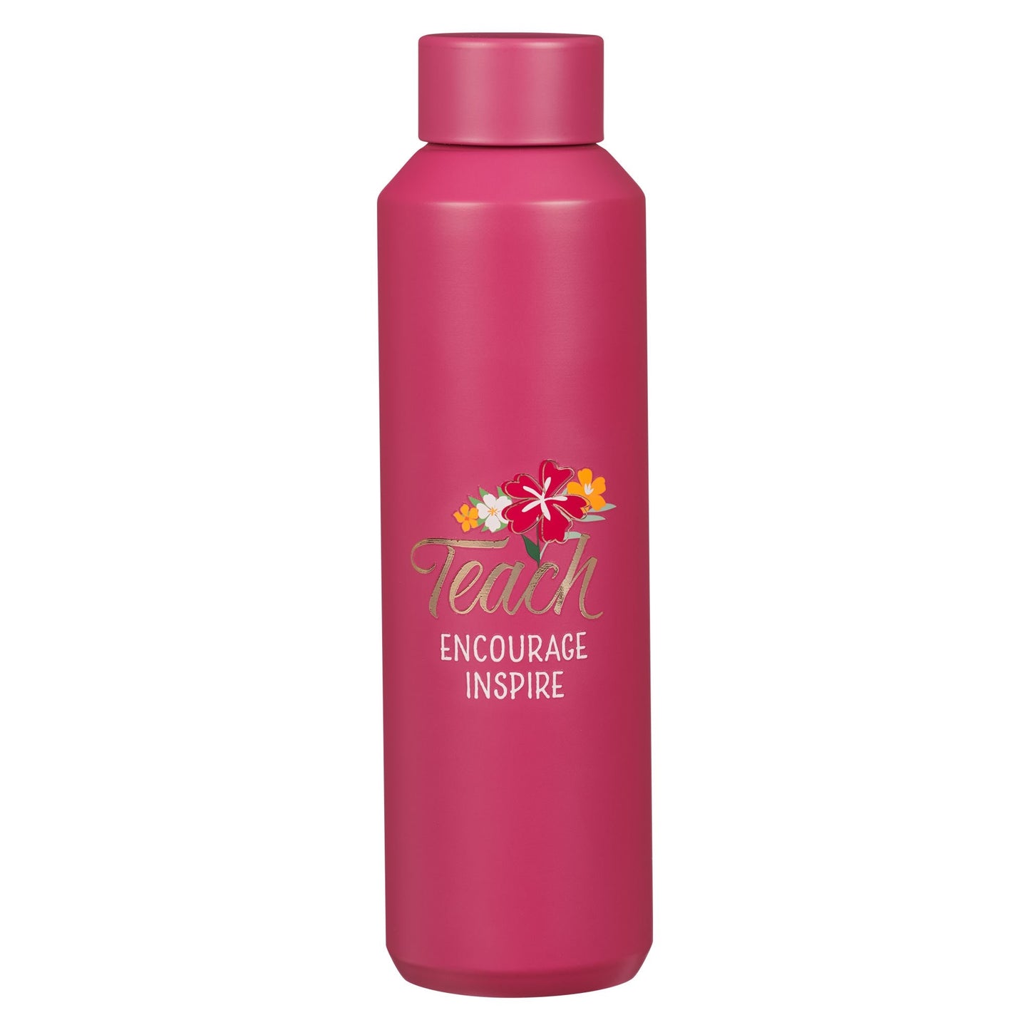 Water Bottle-Stainless Steel-Teach  Encourage  Inspire