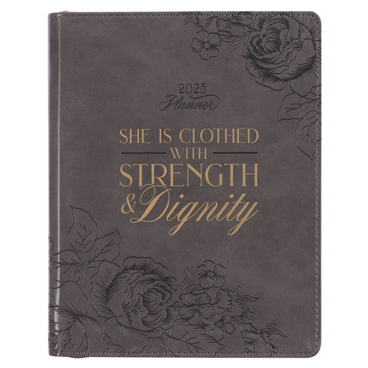 2025 18-Month Planner-Strength & Dignity-Prov. 31:25