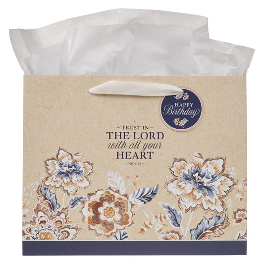 Gift Bag-Large-Landscape-Trust In The Lord-Prov. 3:5