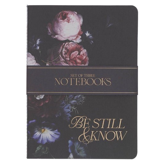 Notebook Set-Large-Be Still Ps. 46:10 (Set Of 3)