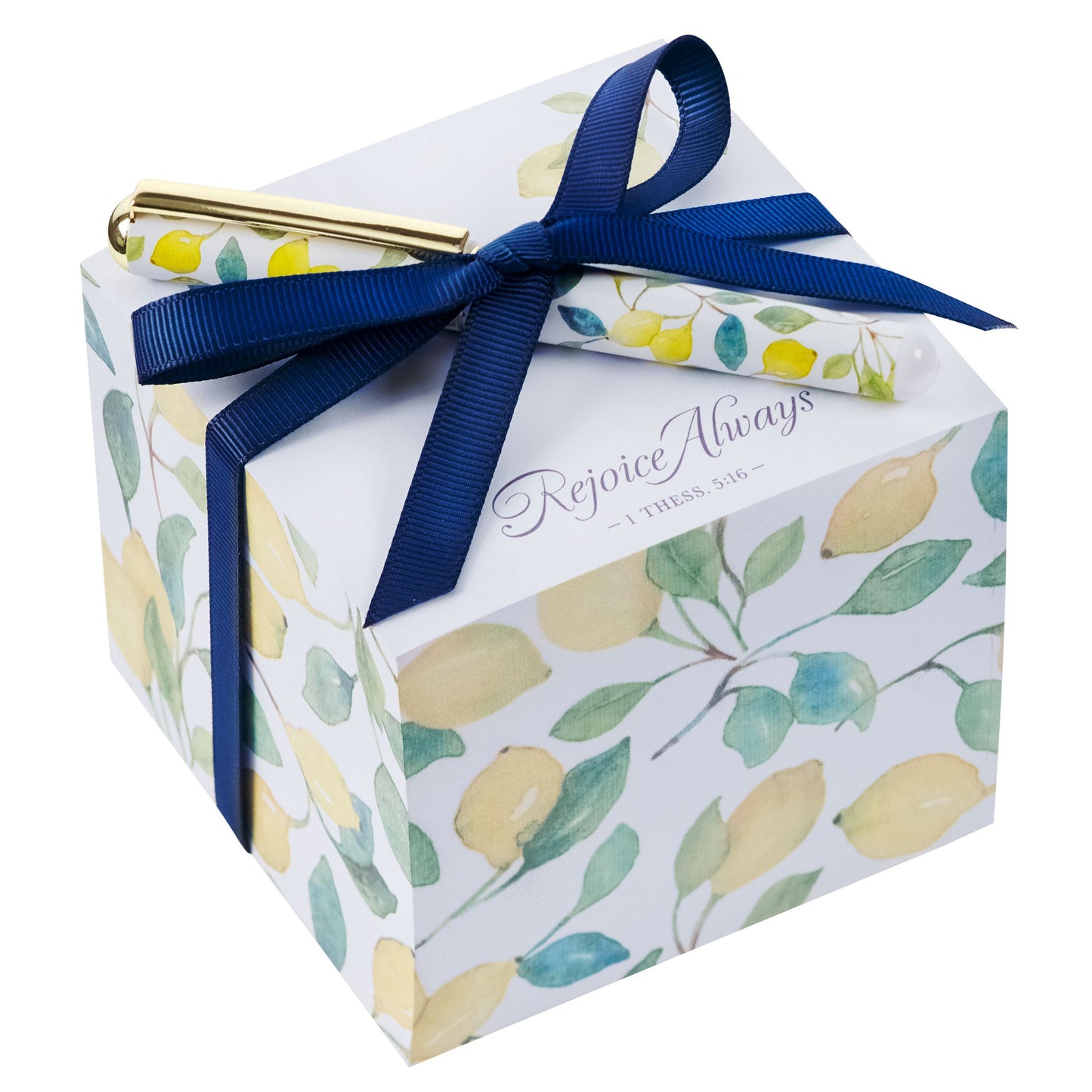 Note Block W/Pen-Rejoice Always-1 Thess. 5:16