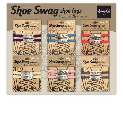 Display-Shoe Swag-Shoe Tags (3 Each Of 6 Styles)