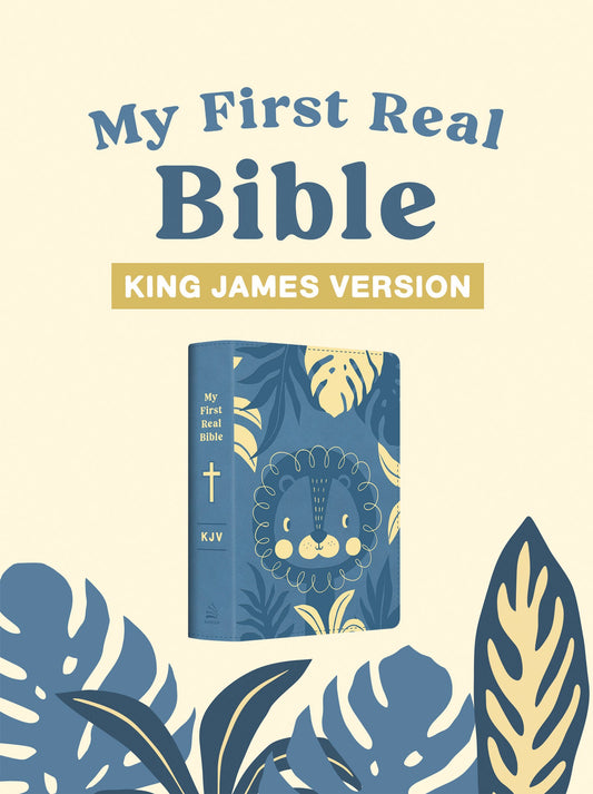 KJV My First Real Bible (Boys Cover)-Blue DiCarta