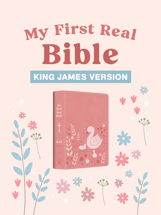 KJV My First Real Bible (Girls Cover)-Pink DiCarta