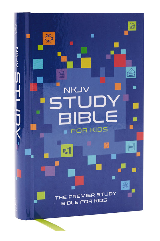 NKJV Study Bible For Kids-Hardcover
