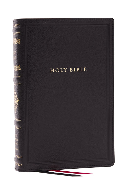 RSV Personal Size Bible (Sovereign Collection)-Black Genuine Leather