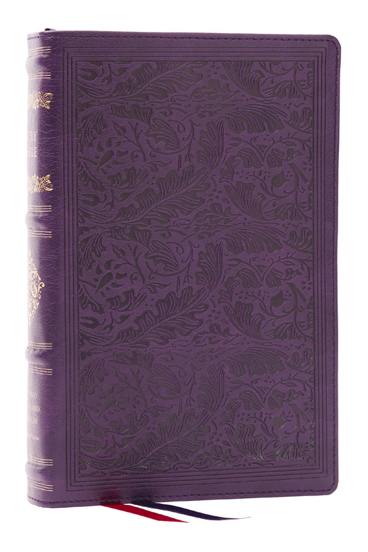 RSV Personal Size Bible (Sovereign Collection)-Purple Leathersoft