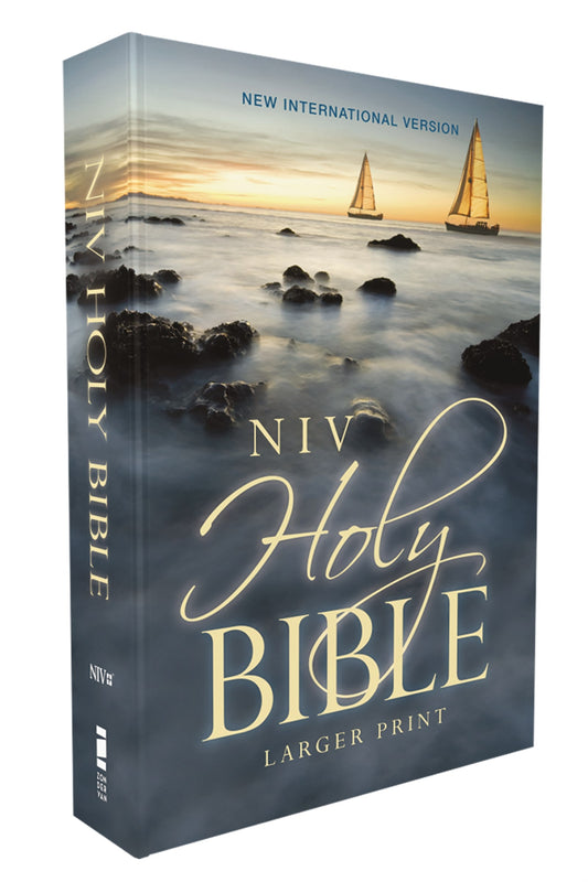 NIV Economy Holy Bible/Larger Print (Comfort Print)-Blue Paperback