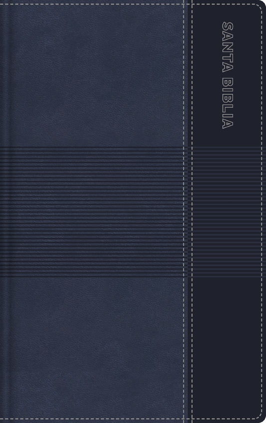 Span-RVR 1960 Teen Study Bible (Comfort Print) (Biblia de Estudio para Jovenes)-Blue Leathersoft
