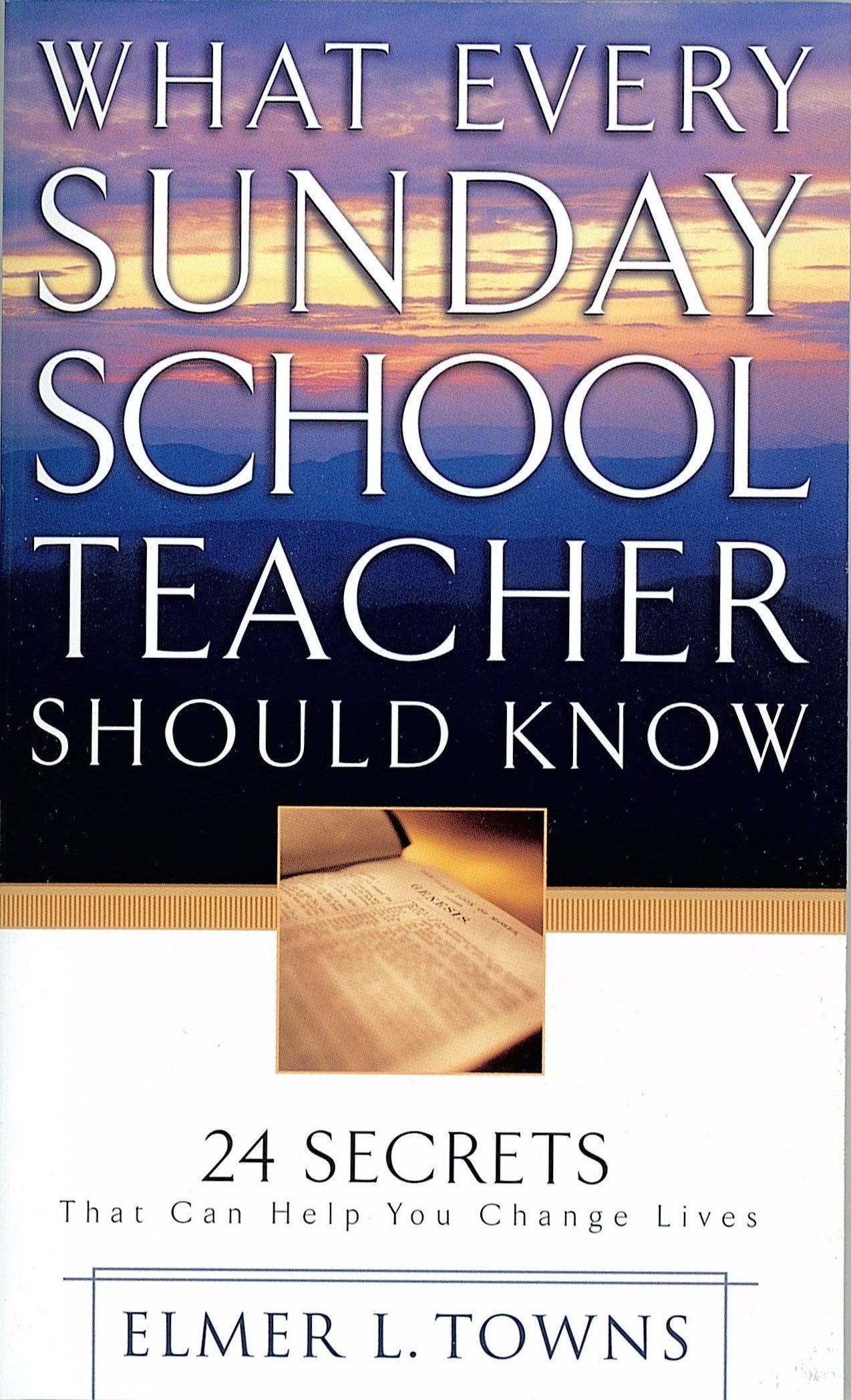 What Every Sunday School Teacher Should Know-Mass Market