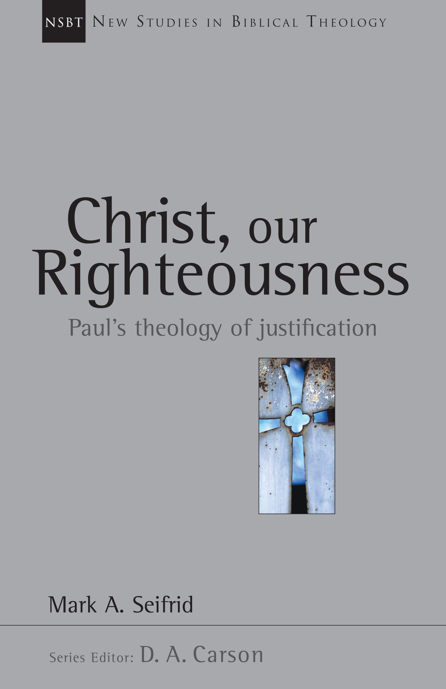 Christ  Our Righteousness (New Studies In Biblical Theology Volume 9)