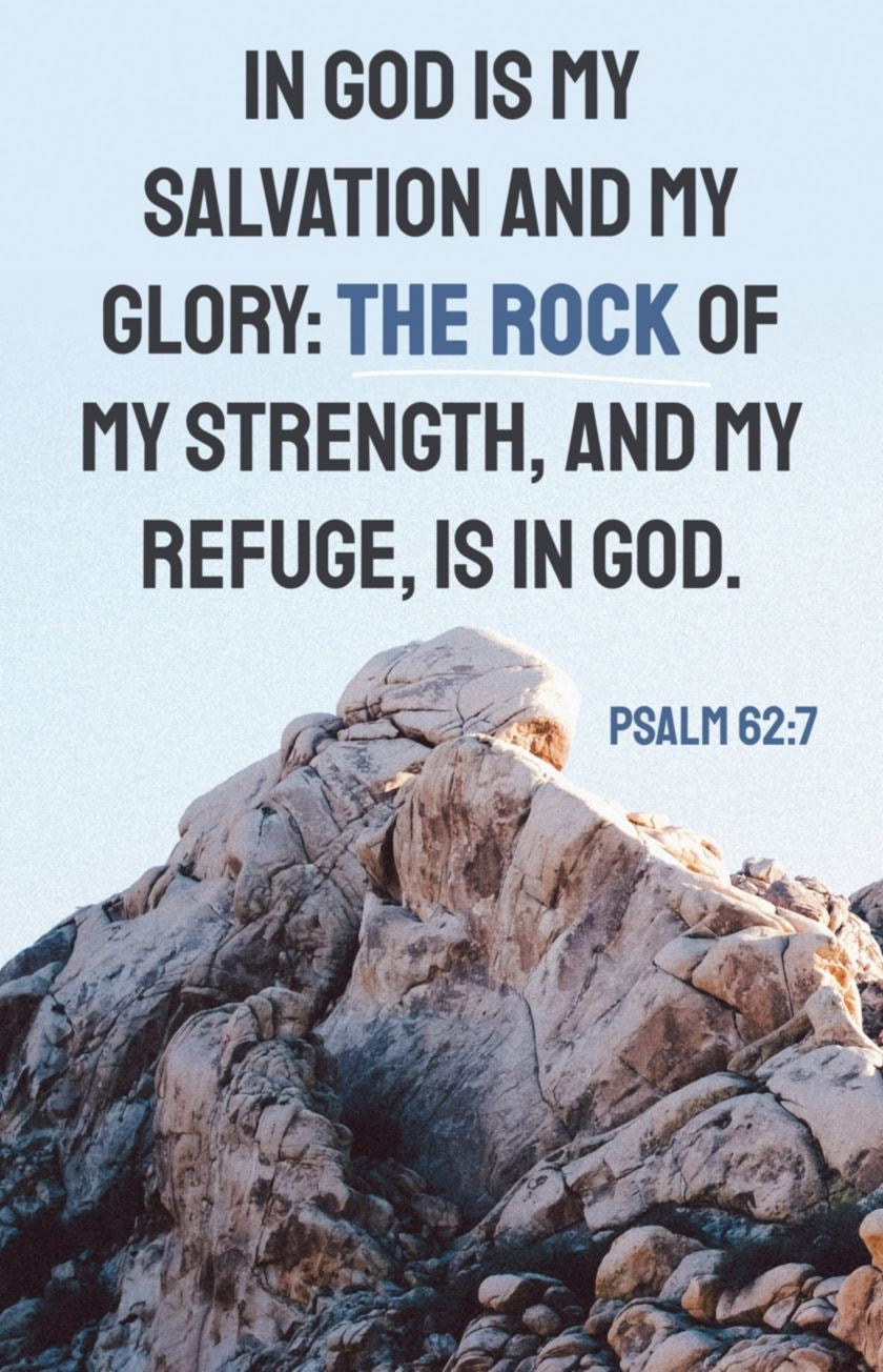 Bulletin-In God Is My Salvation And My Glory (Psalm 62:7  KJV) (Pack Of 100)