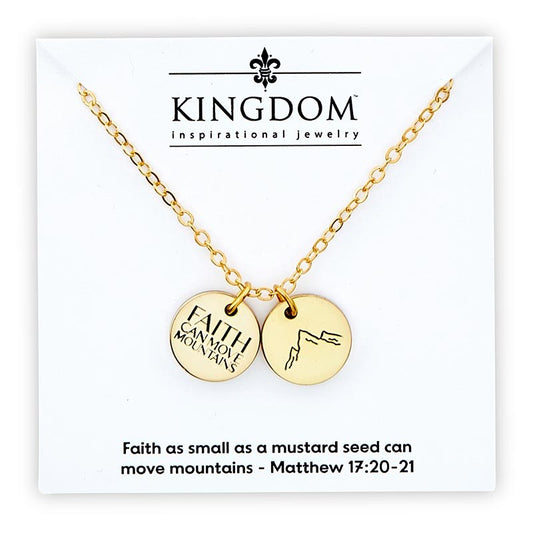 Necklace-Faith Can Move Mountains
