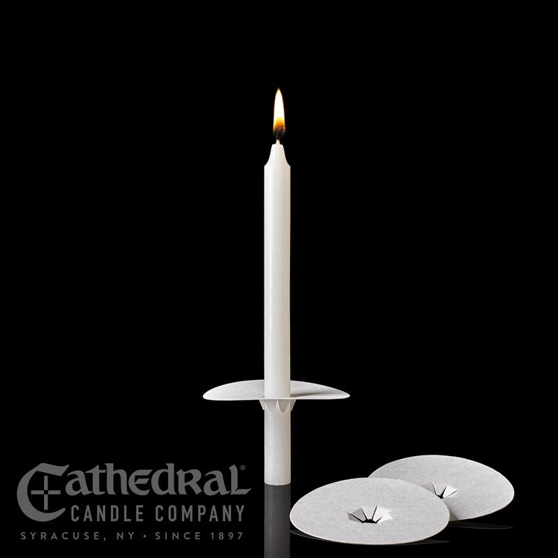 Candle Drip Protectors (Bobeches)-Cardboard (Pack Of 125)