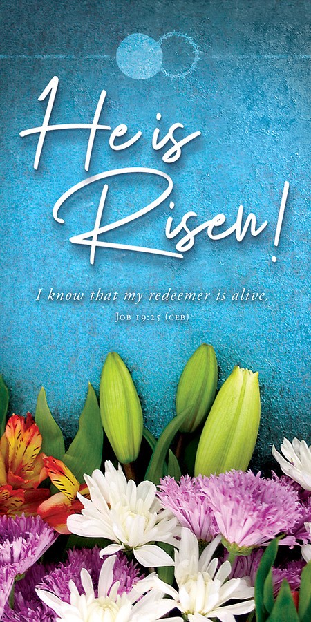 Offering Envelope-He Is Risen!: I Know That My Redeemer Is Alive (Job 19:25) (Pack Of 100)