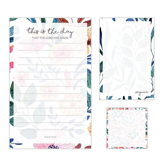 Notepad Set-Rejoice & Be Glad
