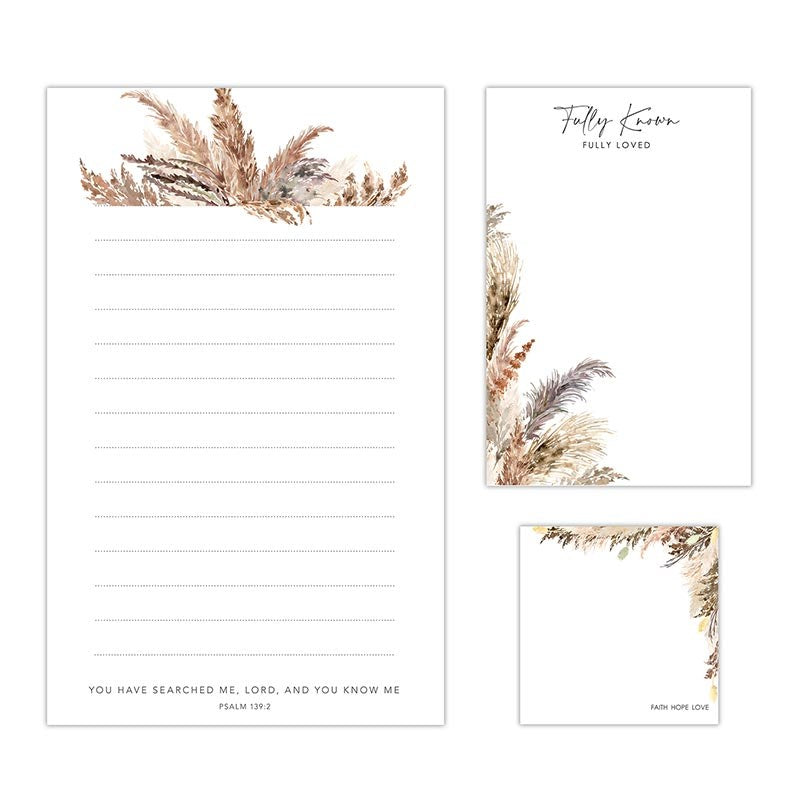 Notepad Set-Fully Known  Fully Loved